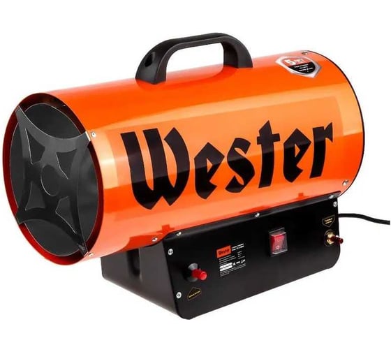 Изображение товара Газовая тепловая пушка WESTER TG-35000 35 кВт, 700 м3/ч, 2.18 кг/ч, 315 м2 615363