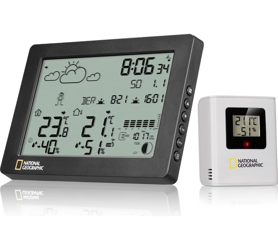 Изображение товара Метеостанция National Geographic Bresser BaroTemp HZ 9070110