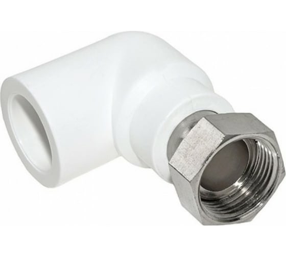 Изображение товара Уголок КРОСС PPRC с накидной гайкой, 25х3/4 60154