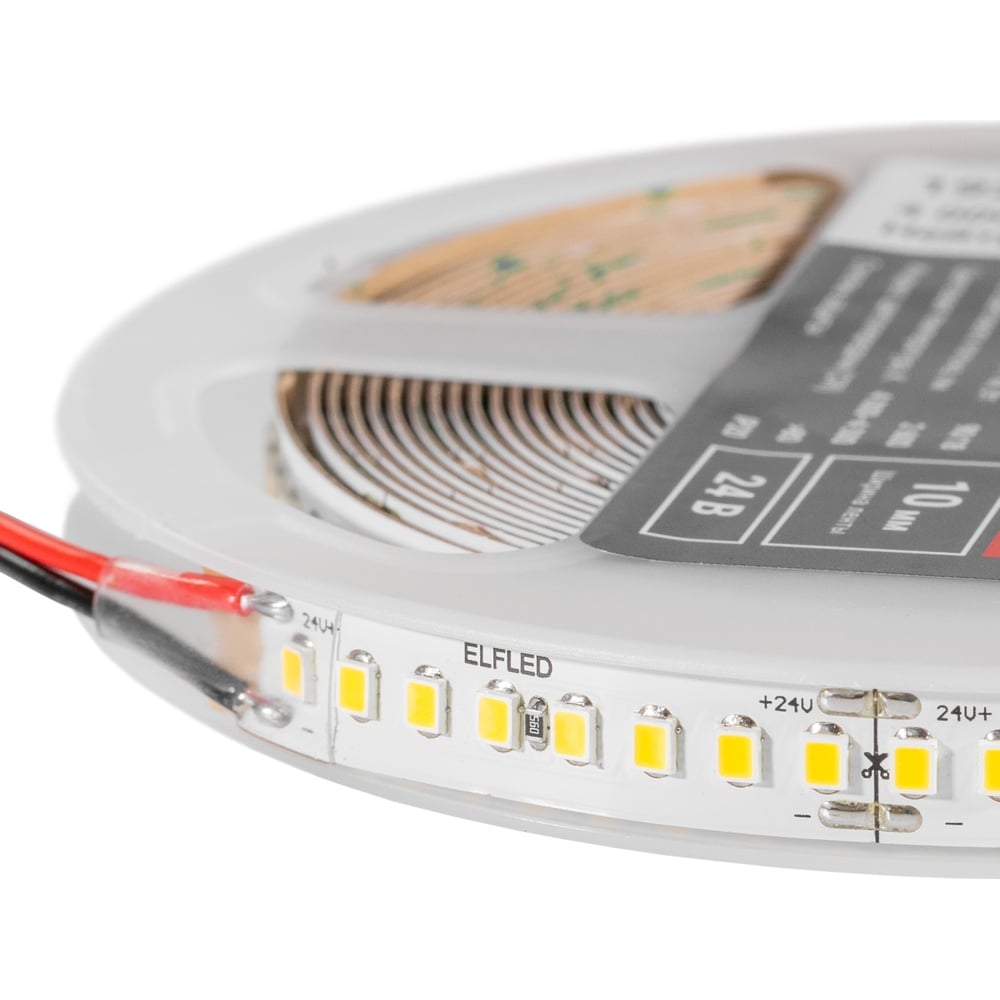 Изображение товара Светодиодная лента ELF LED PRO140 5м 192 светодиодов белая нейтральная 24В