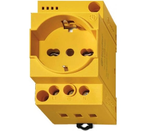 Изображение товара Розетка для электрических шкафов Finder, тип schuko + bipAsso 10/16 A; категория защиты IP20, 7U0082300002