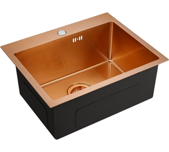 Изображение товара Мойка EMAR универсального монтажа EMB-115 PVD Nano Coppery