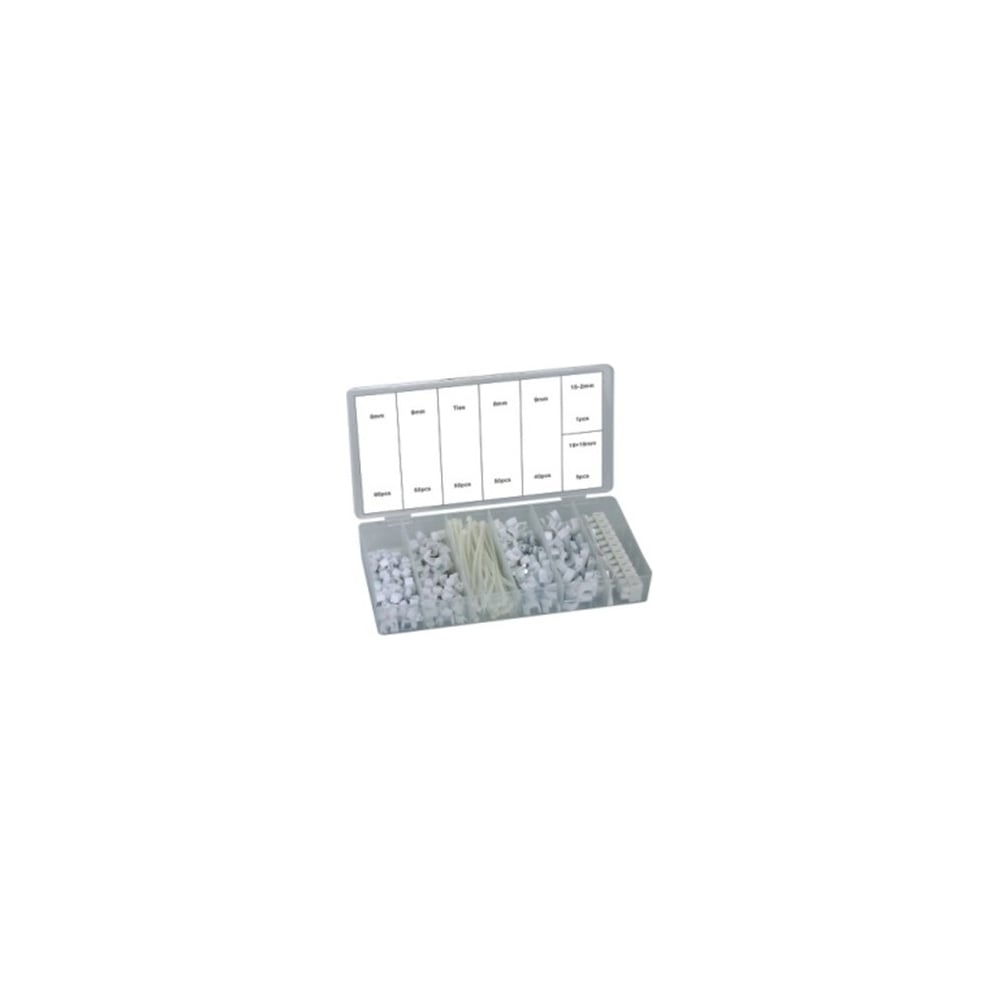 Изображение товара Пластиковые фиксаторы Forsage для кабелей 256 шт F-865(12608)