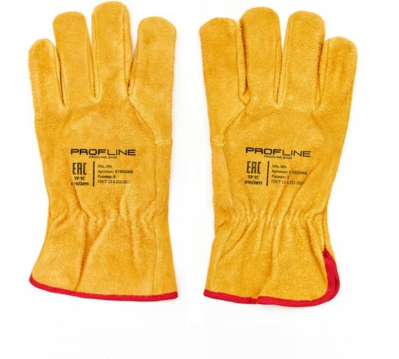 Изображение товара Перчатки спилковые Факел PROFLINE BASE 87492068