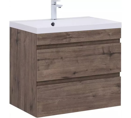 Изображение товара Тумба Aquanet Нота new 75 цв.дуб веллингтон табак 334192 00334192