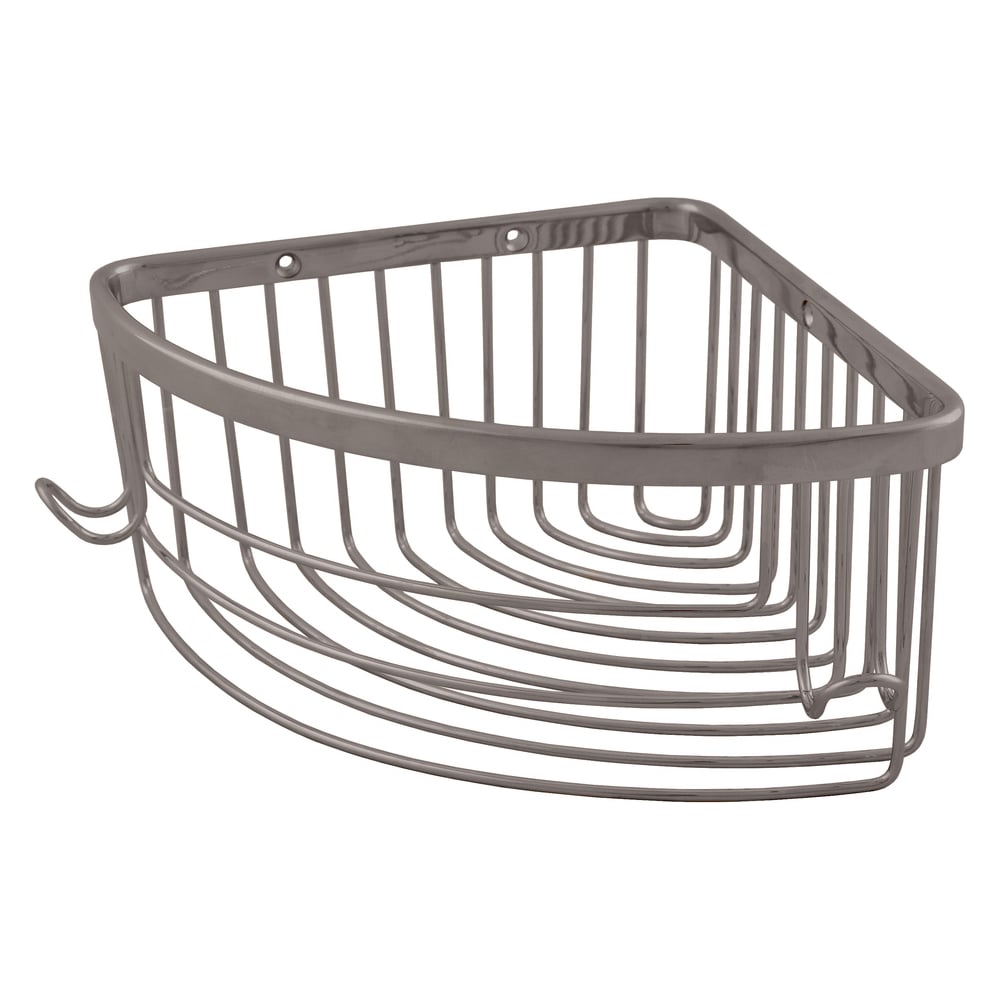 Изображение товара Металлическая угловая настенная мыльница RavSlezak COA0801MGK серый металлик