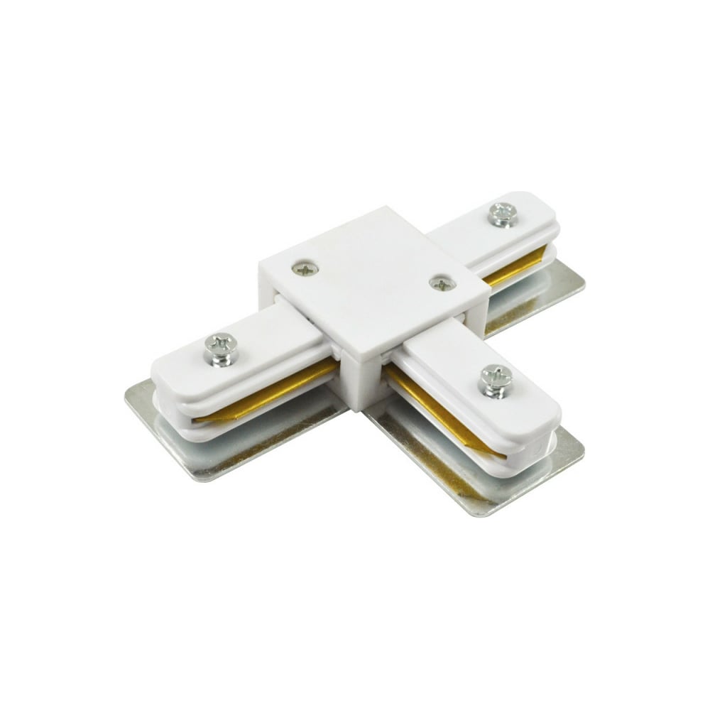 Коннектор для шинопровода-трека ARTE LAMP коннектор для встраиваемого шинопровода gauss l образный белый