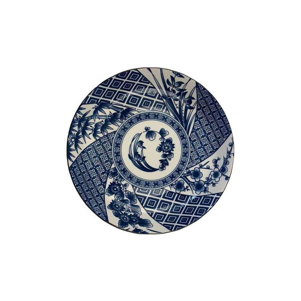  Тарелка Homium Japanese Collection platejcnew24wblue