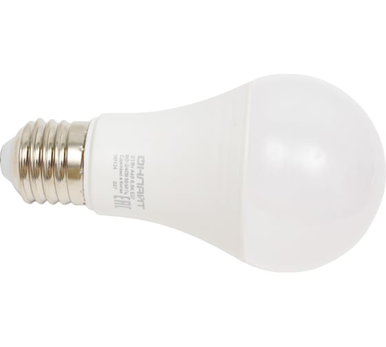 Изображение товара Лампа ОНЛАЙТ 90 406 OLL-A60-21-230-6.5K-E27 (PRO 90-240 В) 90406