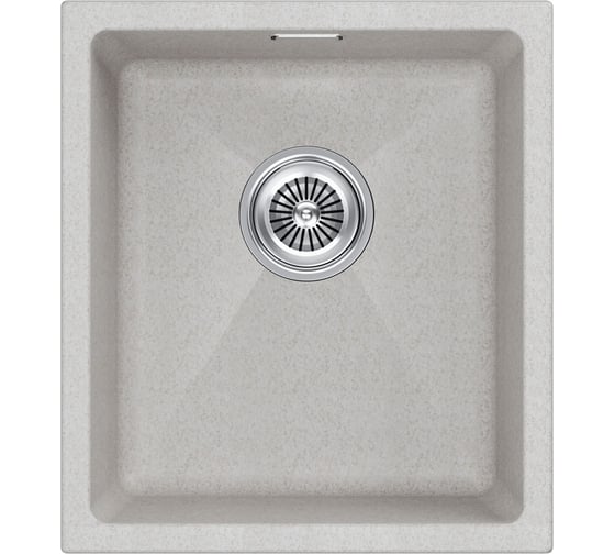 Изображение товара Мойка Paulmark LUMI 41UNI, IT-GRANIT, бежевый, 410x460 мм LU41-BE