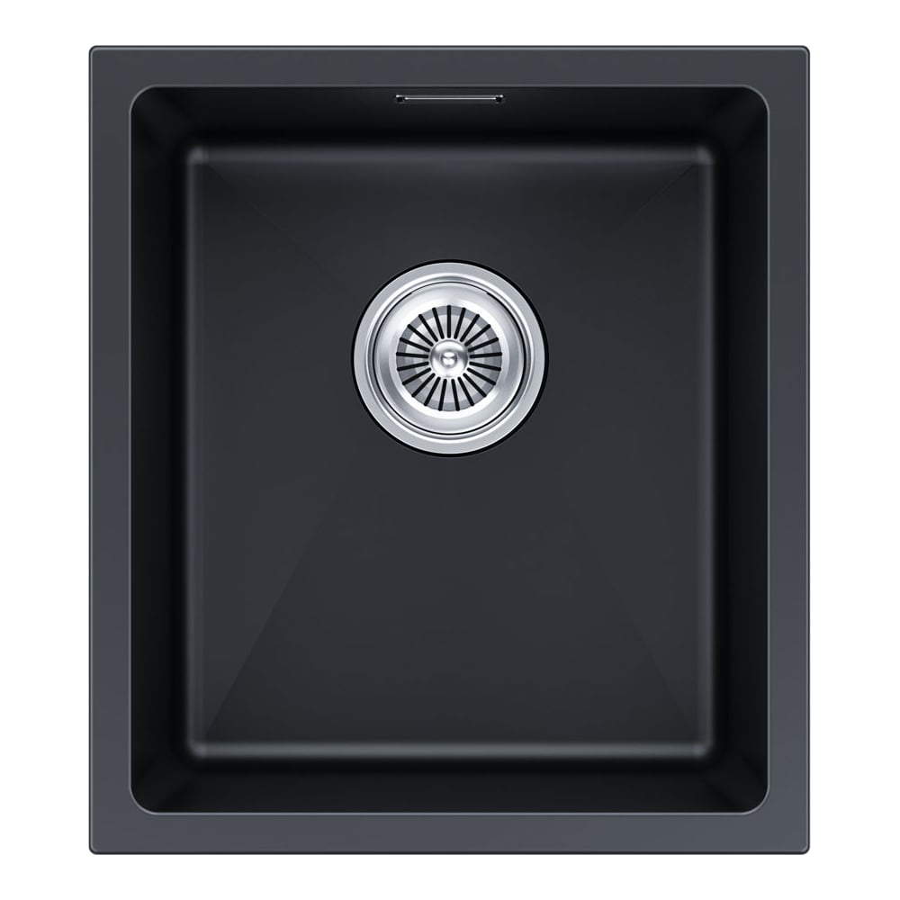 Изображение товара Мойка Paulmark LUMI 41UNI антрацит из искусственного гранита 410x460 мм