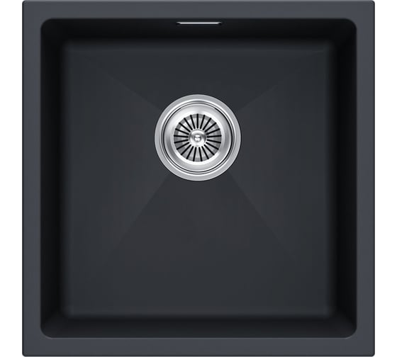 Изображение товара Мойка Paulmark LUMI 45UNI, IT-GRANIT, антрацит, 455x460 мм LU45-AN