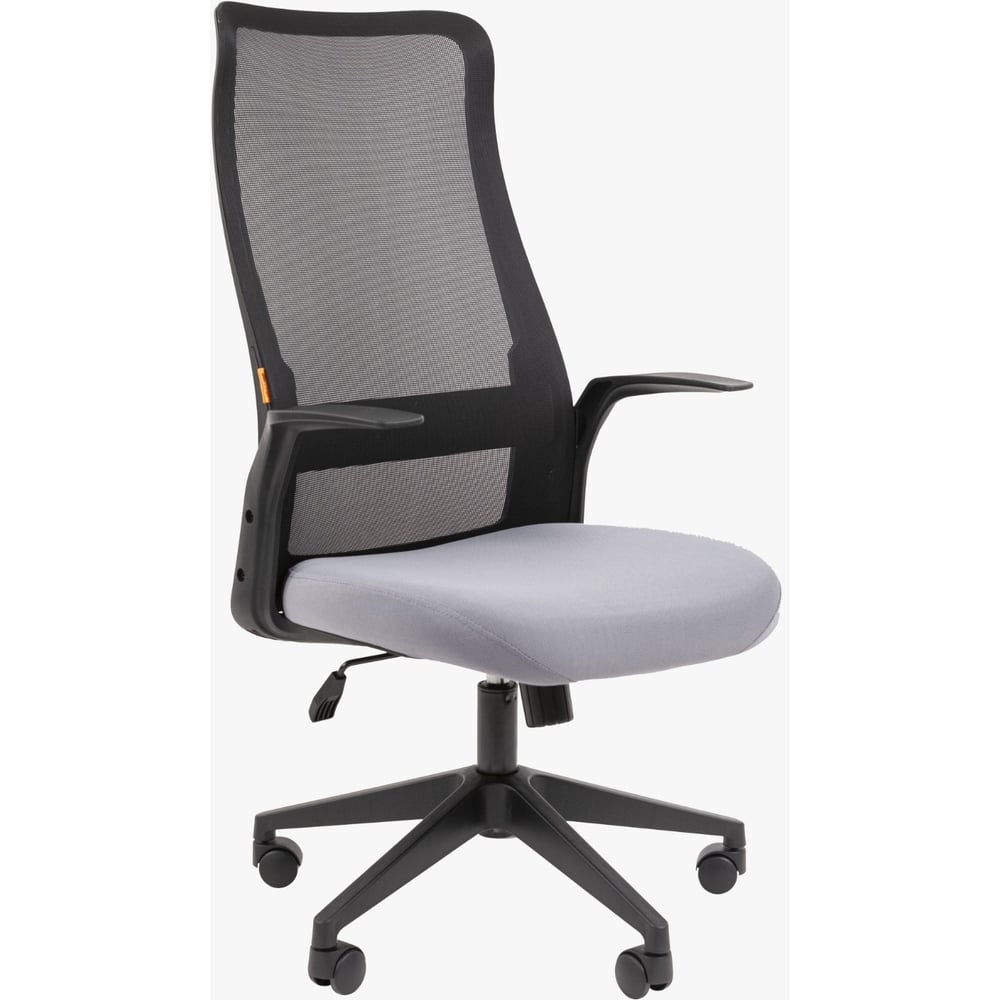 Изображение товара Офисное кресло CHAIRMAN 573 черный/серый с регулировками и подголовником