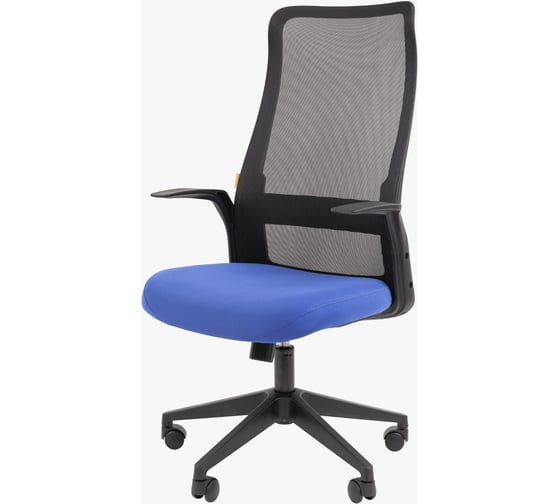 Изображение товара Офисное кресло CHAIRMAN 573 черный/синий 00-07134742
