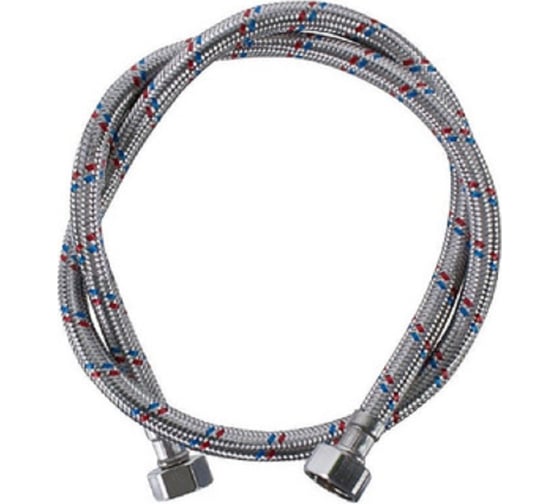 Изображение товара Гибкая подводка для воды GRIALE 80 см, 1/2", гайка-гайка GR55-80