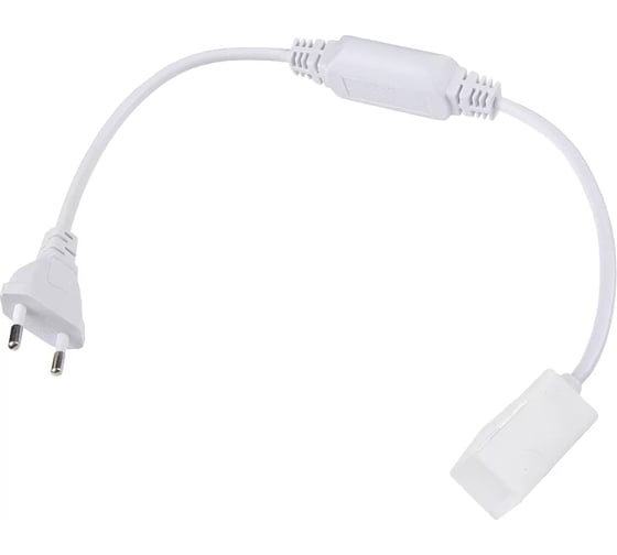 Изображение товара Шнур питания с вилкой для светодиодной ленты гибкого неона General Lighting Systems 220В 1500Вт IP67 G-2835-P-IP67-BSNL уп. по 1шт 521121