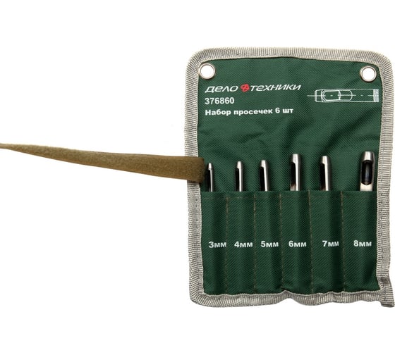 Изображение товара Набор просечек Дело Техники, 6 предметов 376860