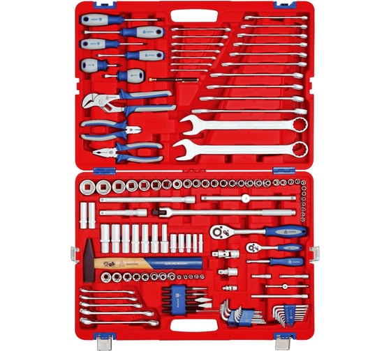 Изображение товара Универсальный набор инструментов МАСТАК 127 предметов 01-127C