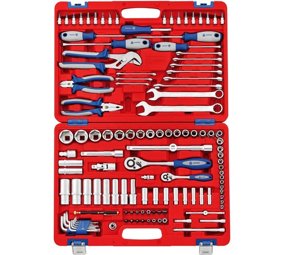 Изображение товара Универсальный набор инструментов МАСТАК 123 предмета 01-123C