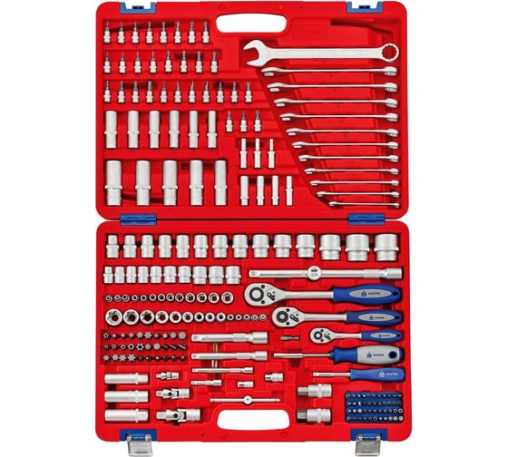 Изображение товара Универсальный набор инструментов МАСТАК 216 предметов 01-216C