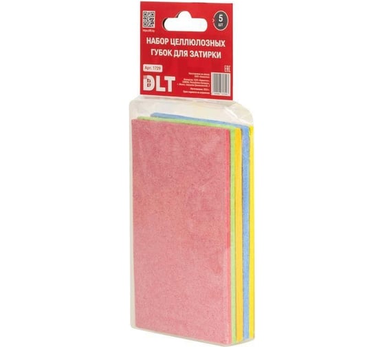 Изображение товара Набор целлюлозных губок для затирки DLT 1729