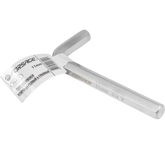 Изображение товара Ключ Forsage Г-образный 6-гранный 11мм F-76411(18816)