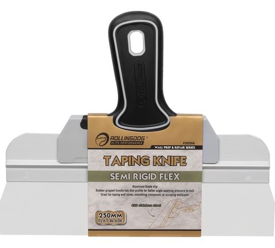 Изображение товара Шпатель фасадный Rollingdog 250 мм, нержавеющая сталь 50506