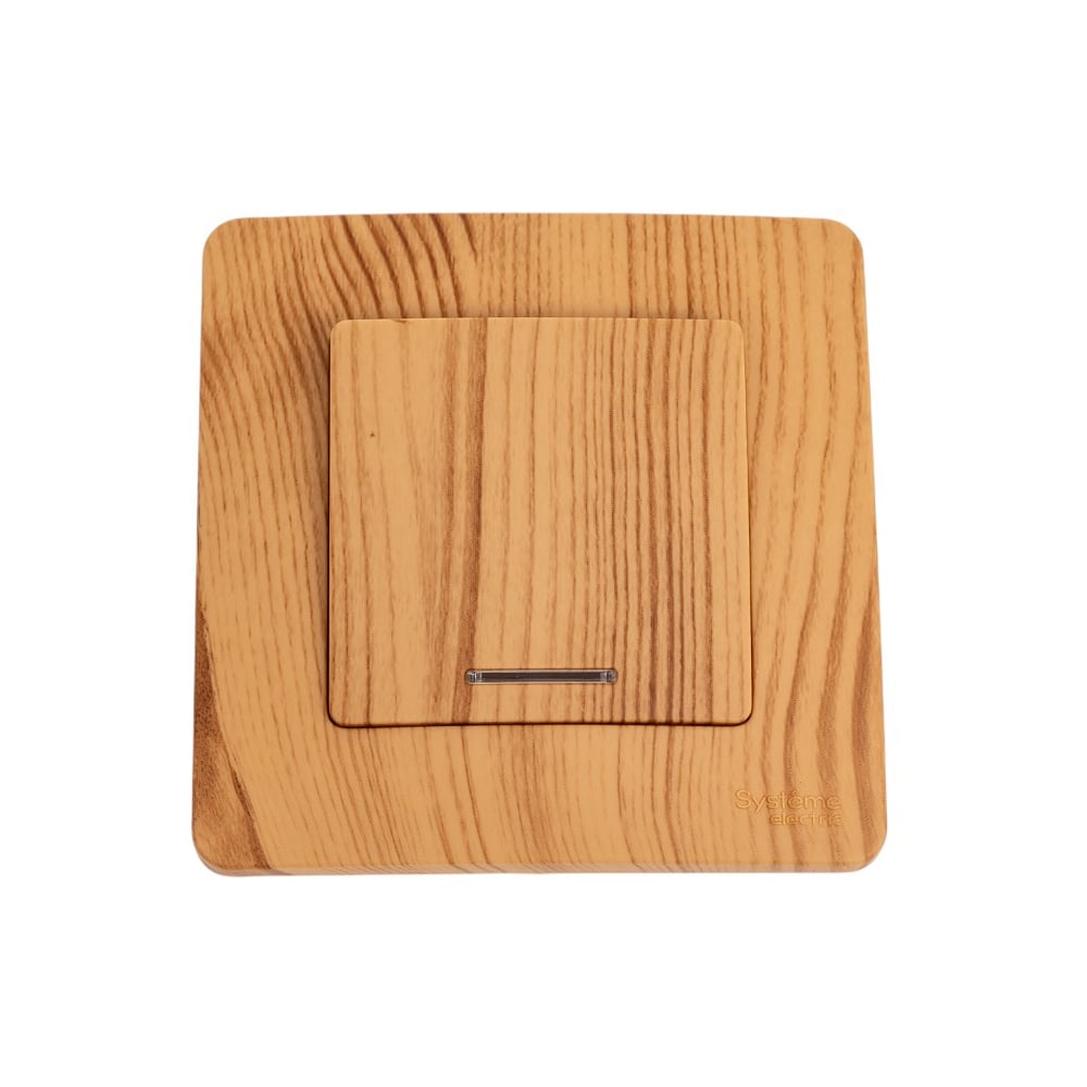 Изображение товара 1-клавишный выключатель SYSTEME ELECTRIC BLANCA с подсветкой 10А IP20