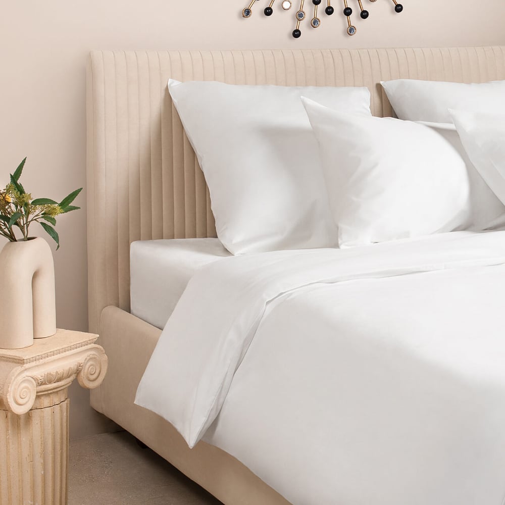 Изображение товара Пододеяльник на молнии Primavelle 145x210 см из сатина белого цвета