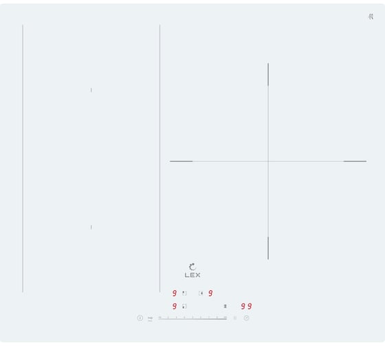 Изображение товара Панель индукционная LEX EVI 631A WH CHPE000039