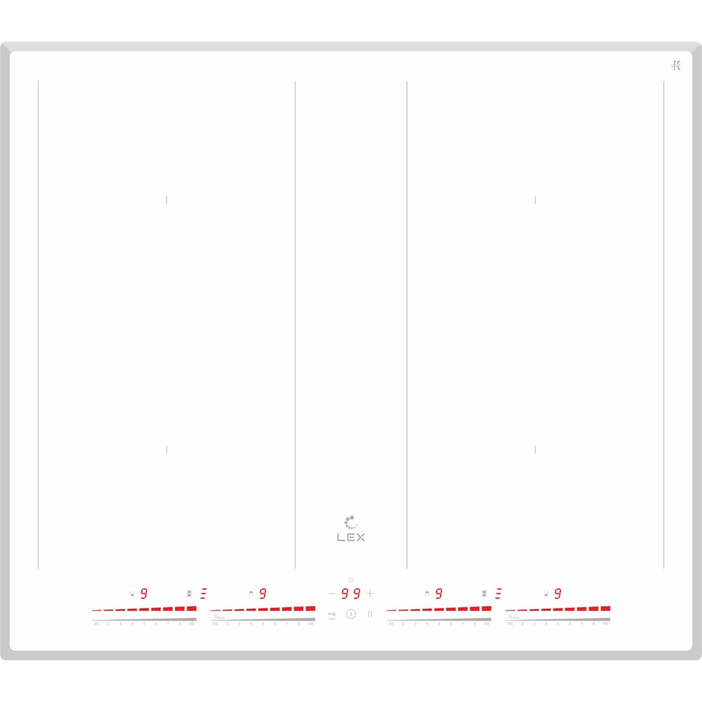 Изображение товара Индукционная панель LEX EVI 641С WH с сенсорным управлением
