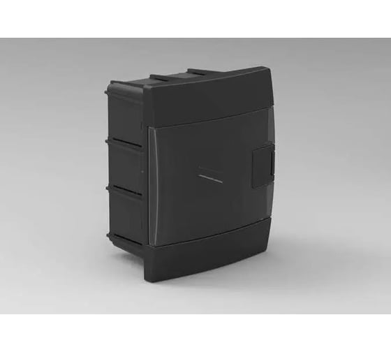 Изображение товара ВСТРАИВАЕМАЯ ЧЕРНАЯ КОРОБКА ПРЕДОХРАНИТЕЛЕЙ - 4 МОДУЛЯ 600-001-401 HOROZ ELECTRIC HRZ00002515