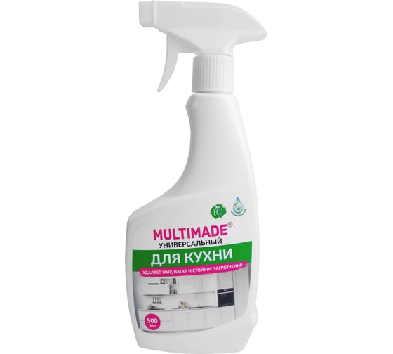 Изображение товара Для кухни Мультимэйд Универсальный спрей очиститель от жира, 0,5 л 4607002306794