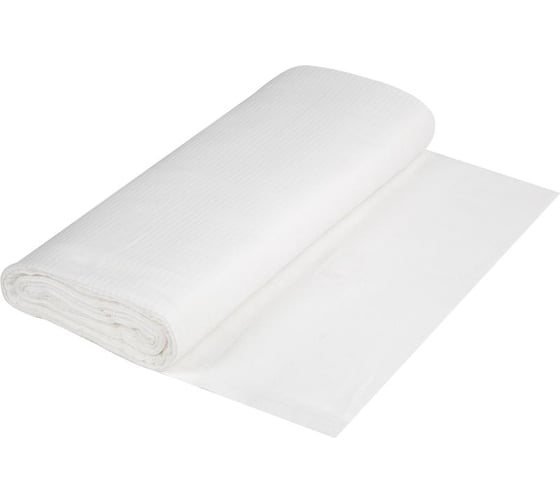 Изображение товара Полотно техническое вафельное отбеленное ООО Комус рулон 0.8x50 м, пл. 140 г/м2  1012050