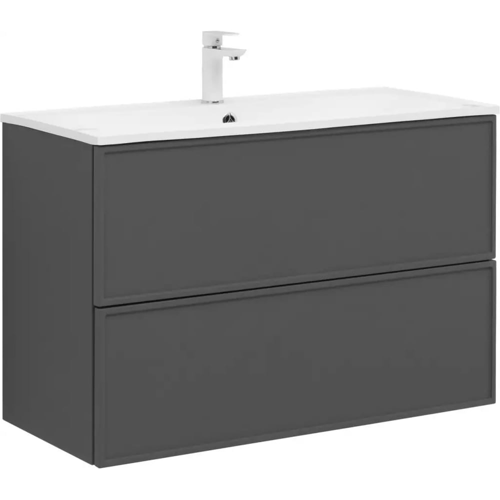 Изображение товара Тумба Aquanet Арт 90 цвет ясень графит 329613 00329613