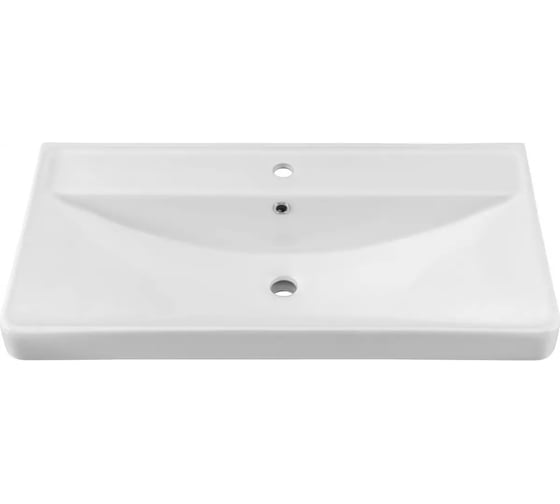 Изображение товара Раковина керамическая накладная Aquanet Ирис 905х465х205 мм 00323883