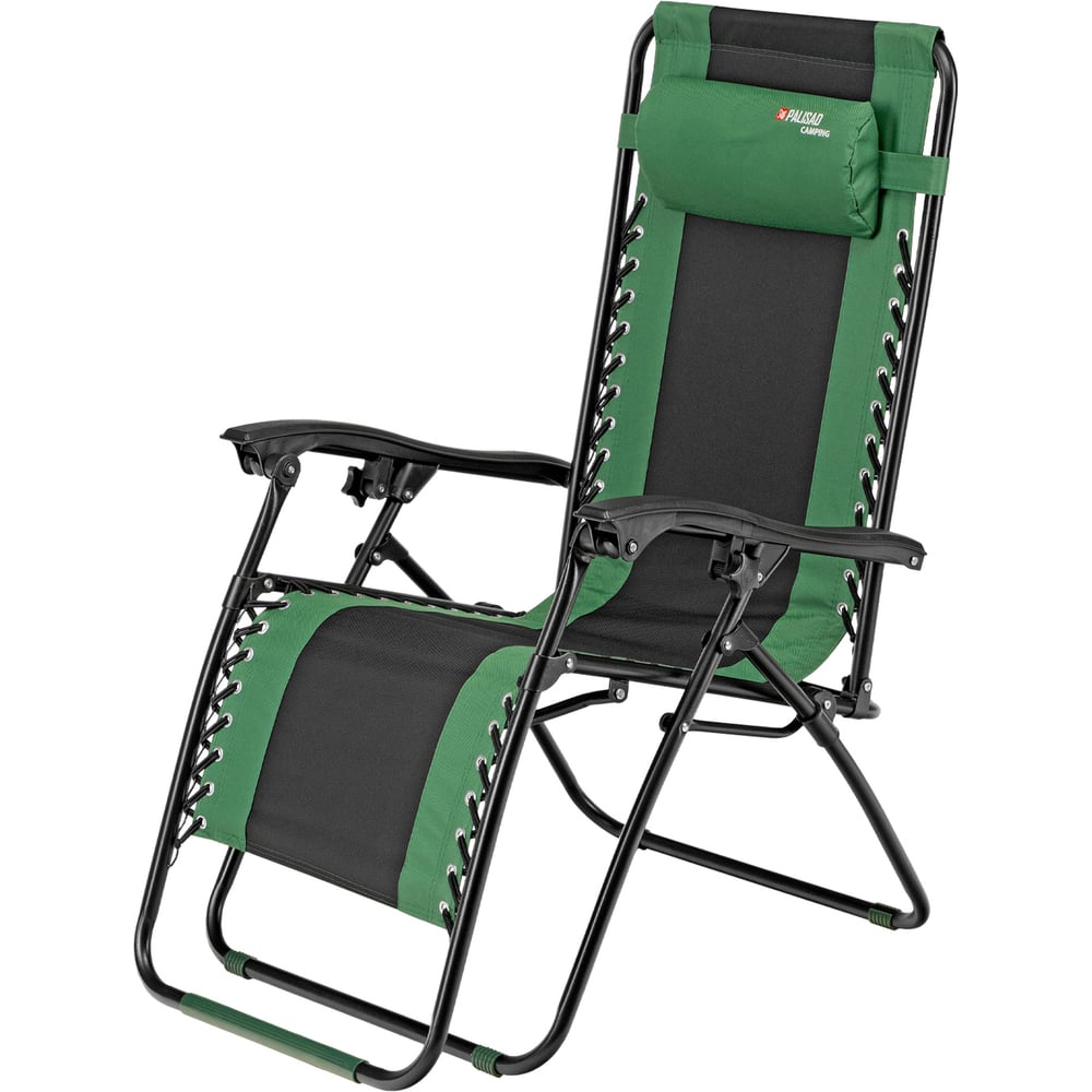 Изображение товара Многопозиционное складное кресло-шезлонг PALISAD Camping 160х63.5х109cм 69606