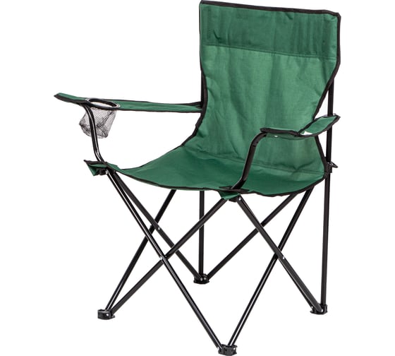 Изображение товара Складной стул PALISAD Camping с подлокотниками и подстаканникам, 81х51х86 см 69608