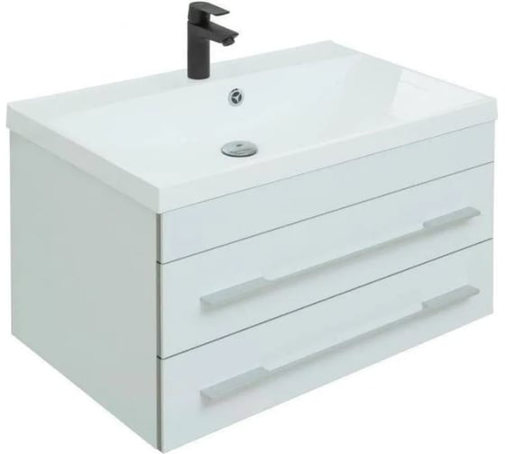 Изображение товара Тумба Aquanet Верона 75 New белый матовый 00272422