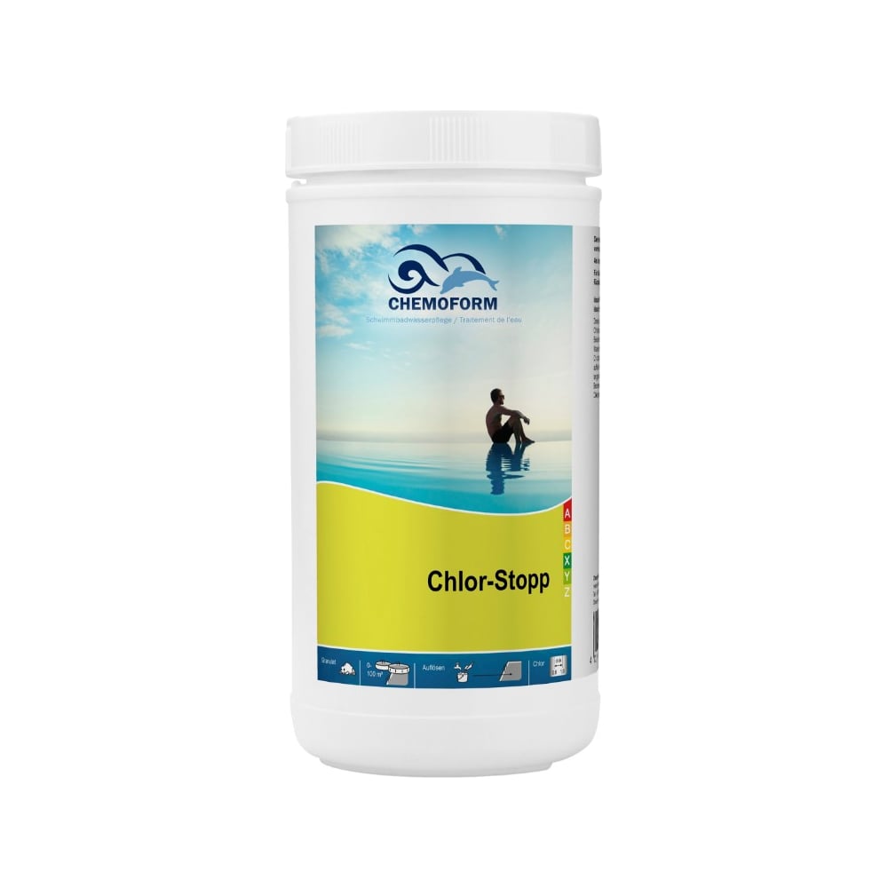 Средство для понижения уровня хлора CHEMOFORM Хлор Стоп 1 кг 585001