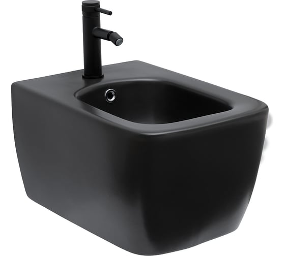 Изображение товара Биде подвесное ALLEN BRAU 4.33010.31 LIBERTY 2 518x367 мм черный мат 00312479