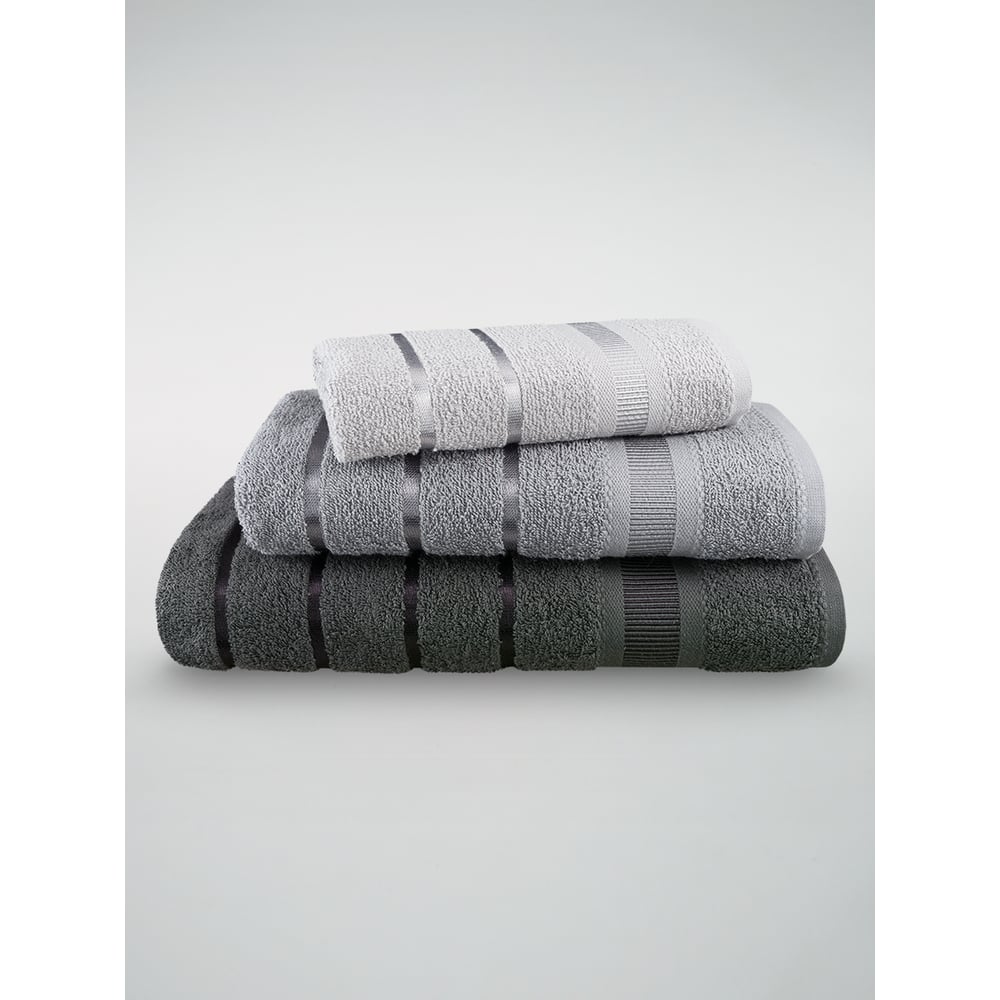 Изображение товара Полотенца махровые DIANA Севилья, Грозовое небо 30x50, 50x90, 70x140 см