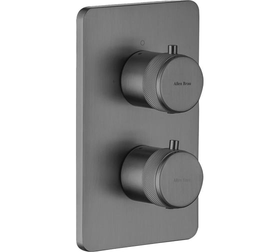 Изображение товара Термостат ALLEN BRAU PRIORITY V.2 Vernet, без дополнительного оборудования, Easy box, графит брашированный 5.31213-MG 00323749