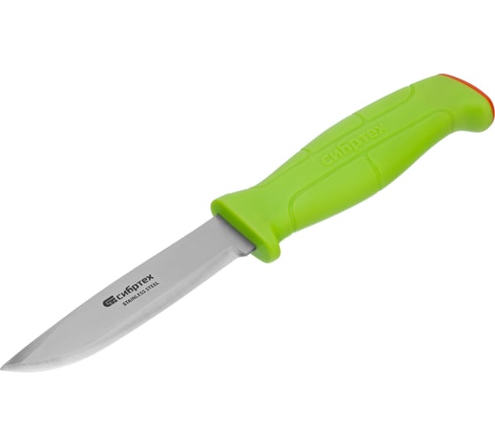 Изображение товара Хозяйственный нож-поплавок СИБРТЕХ с чехлом, пластиковая рукоятка, 230 мм 79019