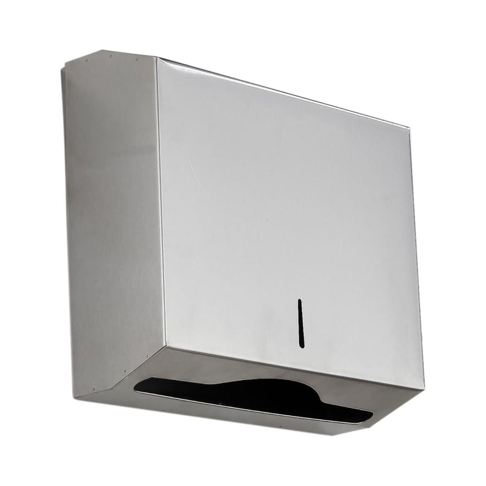 Изображение товара Диспенсер для листовых полотенец Topfort V-сложение металлический антивандальный