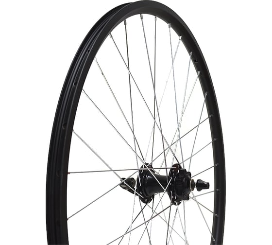 Изображение товара Колесо STARK 27.5", MTB переднее, двойной обод Qijian DA-18, 32H, втулка Solon DH902F, 32H Disc, черный HQ-0015480