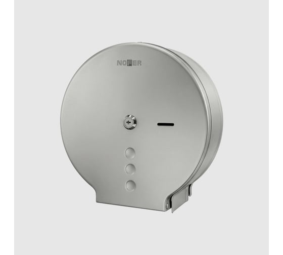 Изображение товара Диспенсер для туалетной бумаги Nofer нерж. сталь INDUSTRIAL матовый 05006.XL.S
