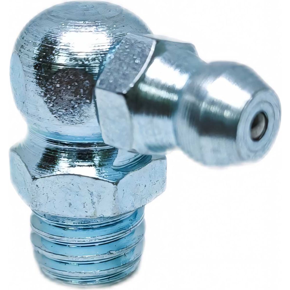 Изображение товара Комплект из 10 угловых пресс-масленок M8x1.25 оцинкованные DIN71412