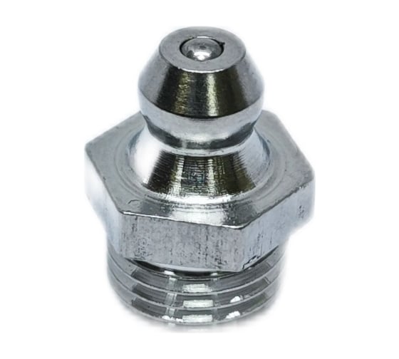 Изображение товара Пресс-масленка прямая нерж. H1 M10x1, комплект 10 шт.,нержавеющая сталь AISI304, Европейский стандарт DIN71412, MasloSmenka 010703-10