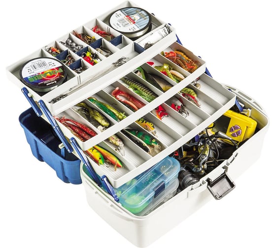 Изображение товара Ящик рыболовный средний Fisherland 3-полочный 27023 ef55457